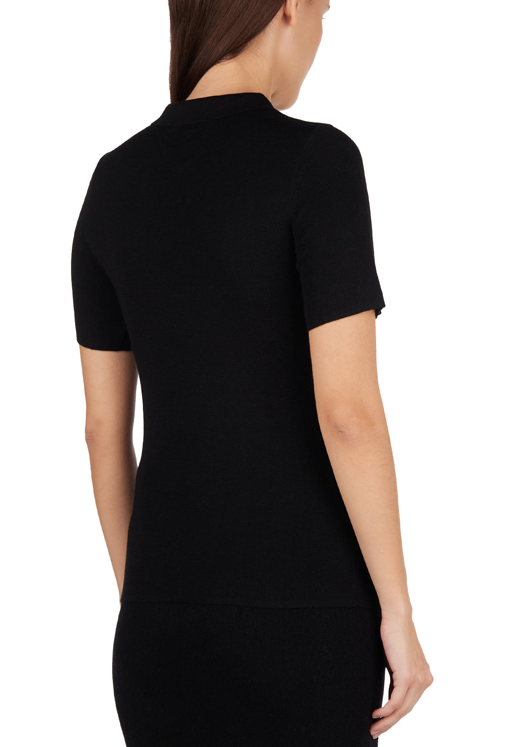 Black Sfilato polo - view 4