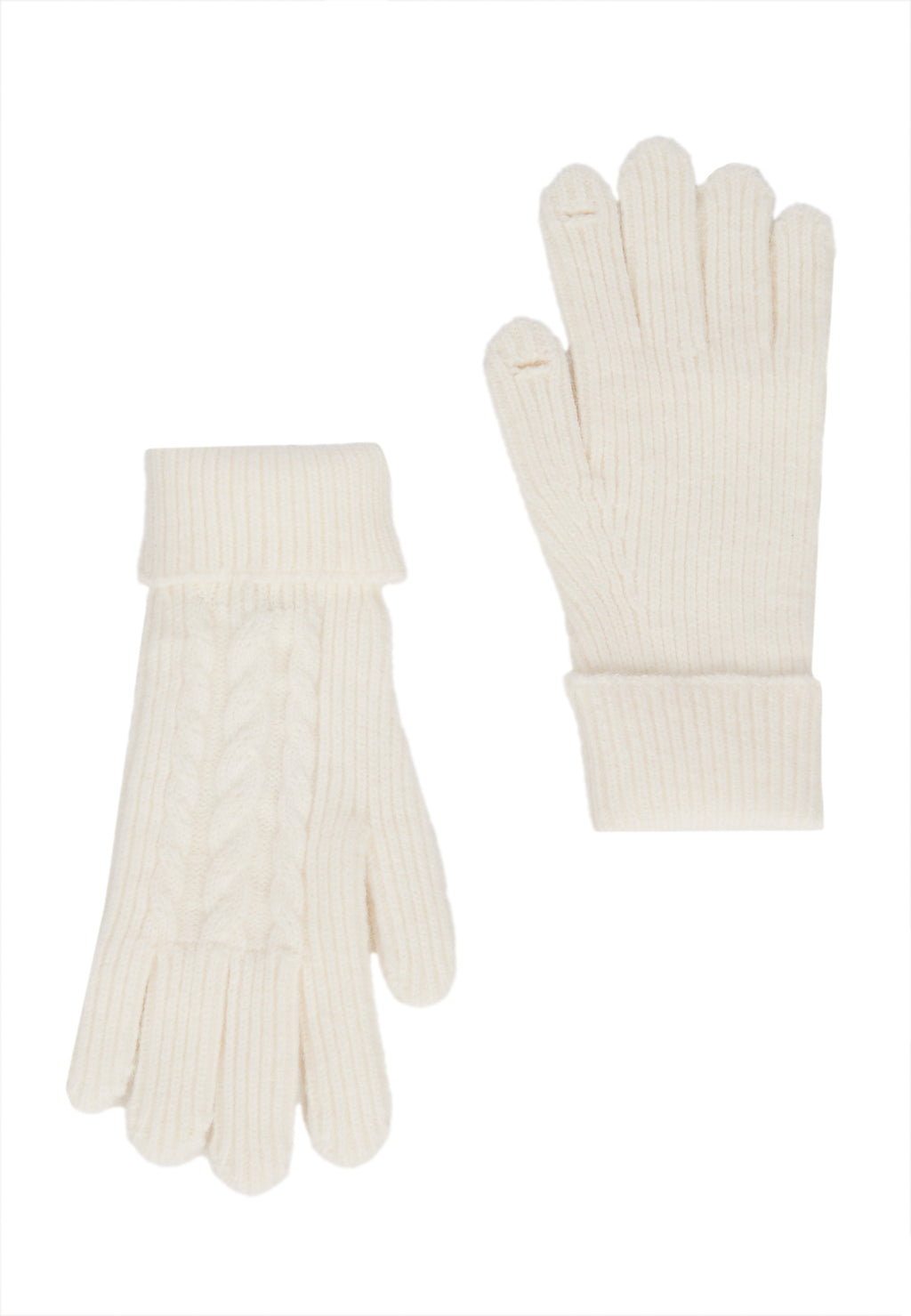 Gray Sfilato gloves - view 1