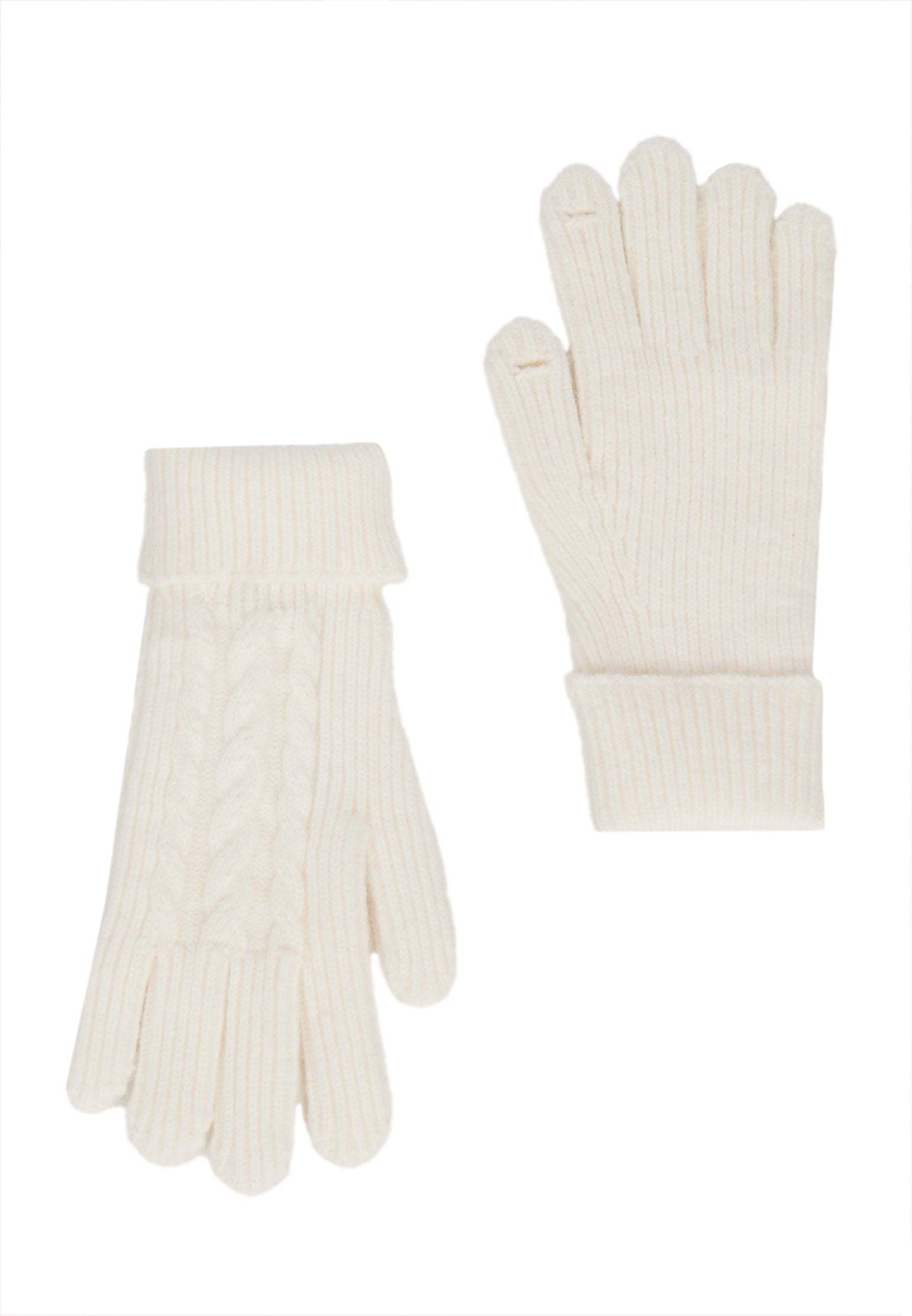 Gray Sfilato gloves - view 1