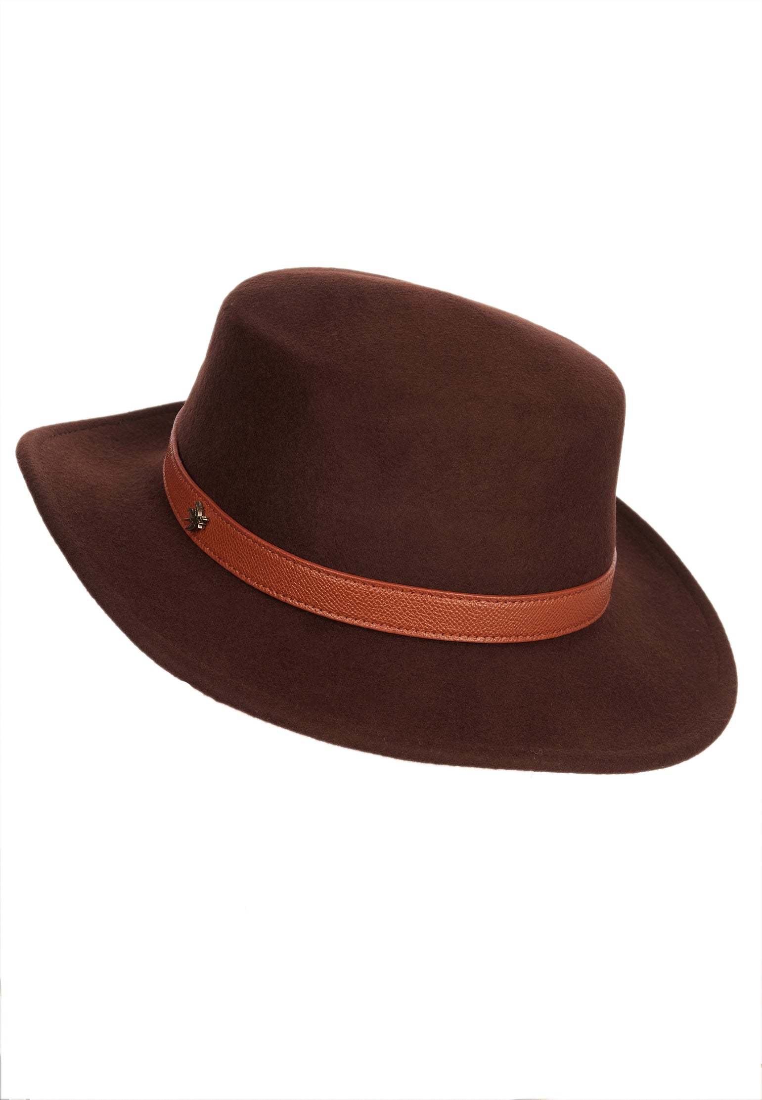 Black and Brown Sfilato hat - view 3