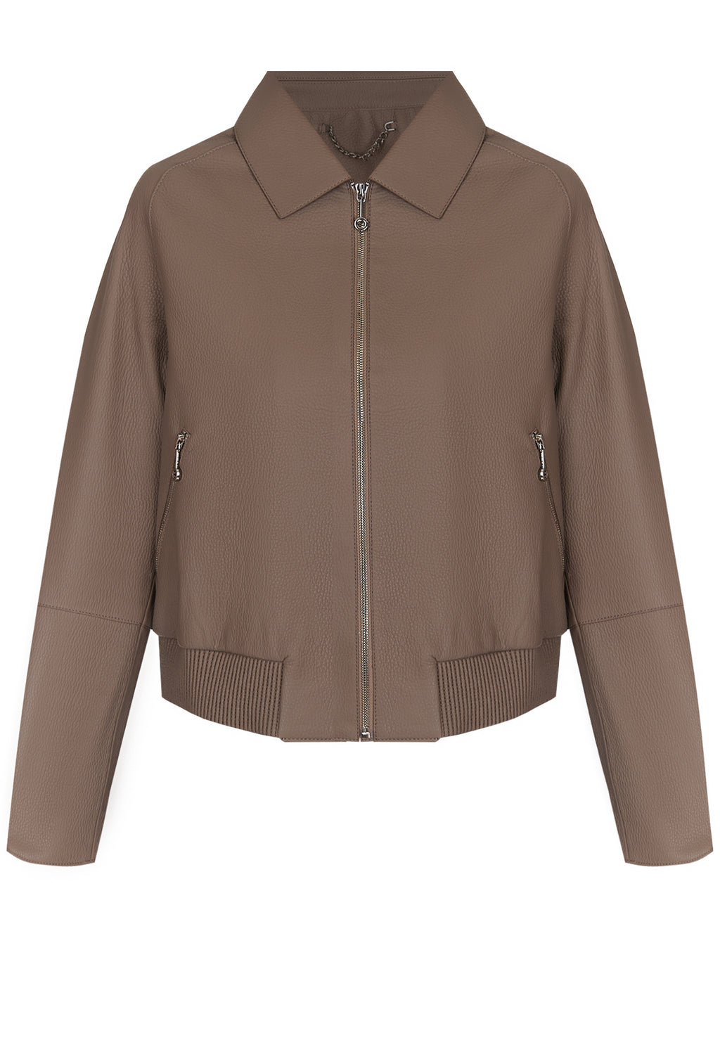 Brown Sfilato bomber jacket - view 1