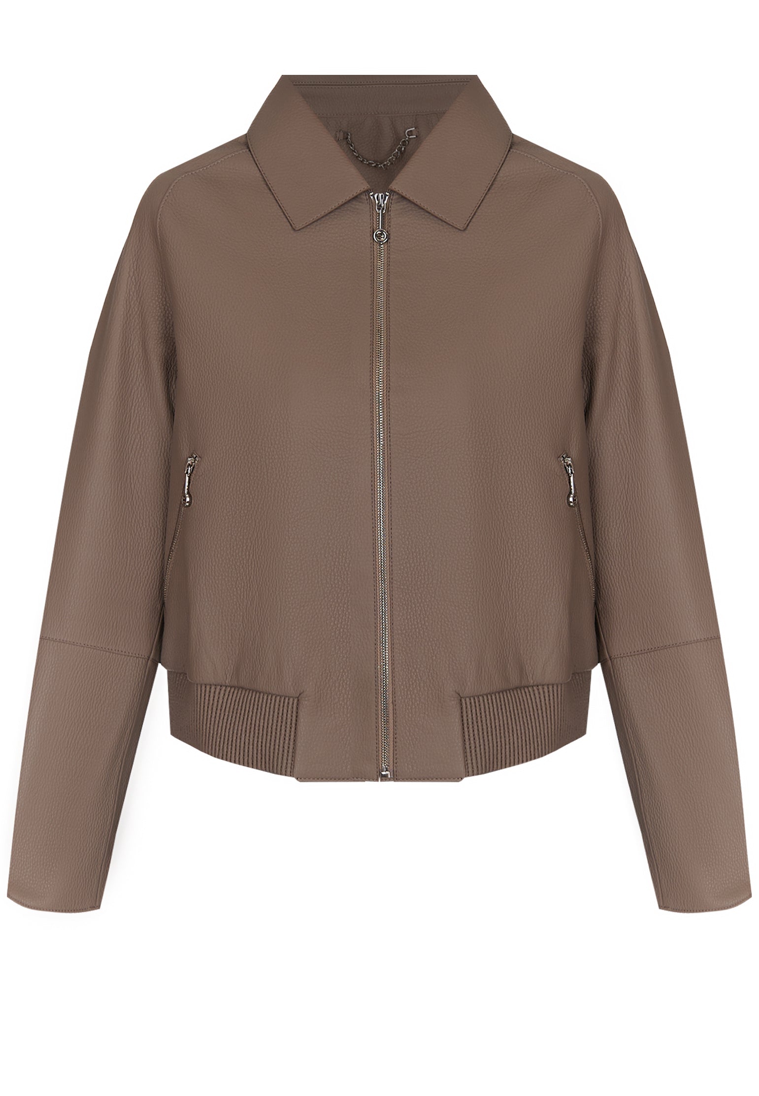 Brown Sfilato bomber jacket - view 1