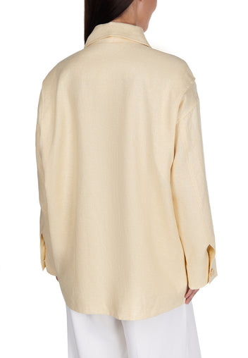 Cream Utility Pocket Jacket - view 5