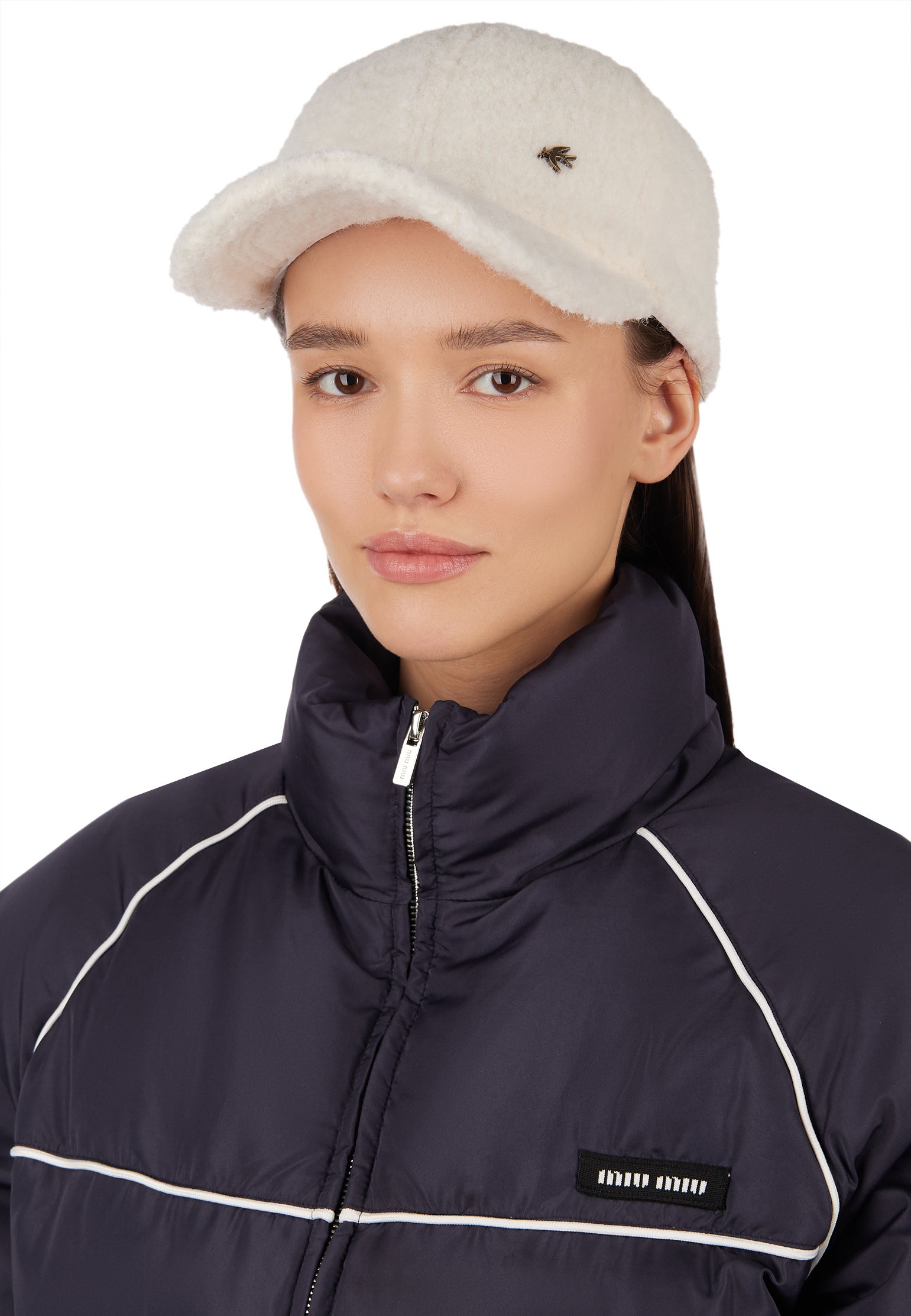 White Sfilato cap - view 5