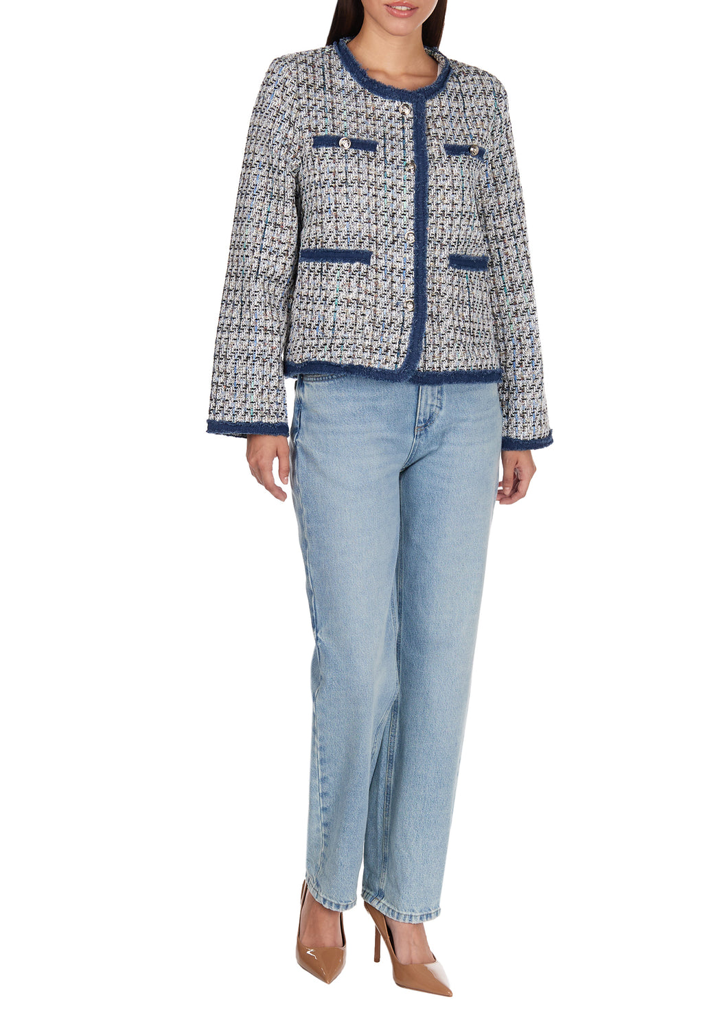 Gray Sfilato jacket - view 4