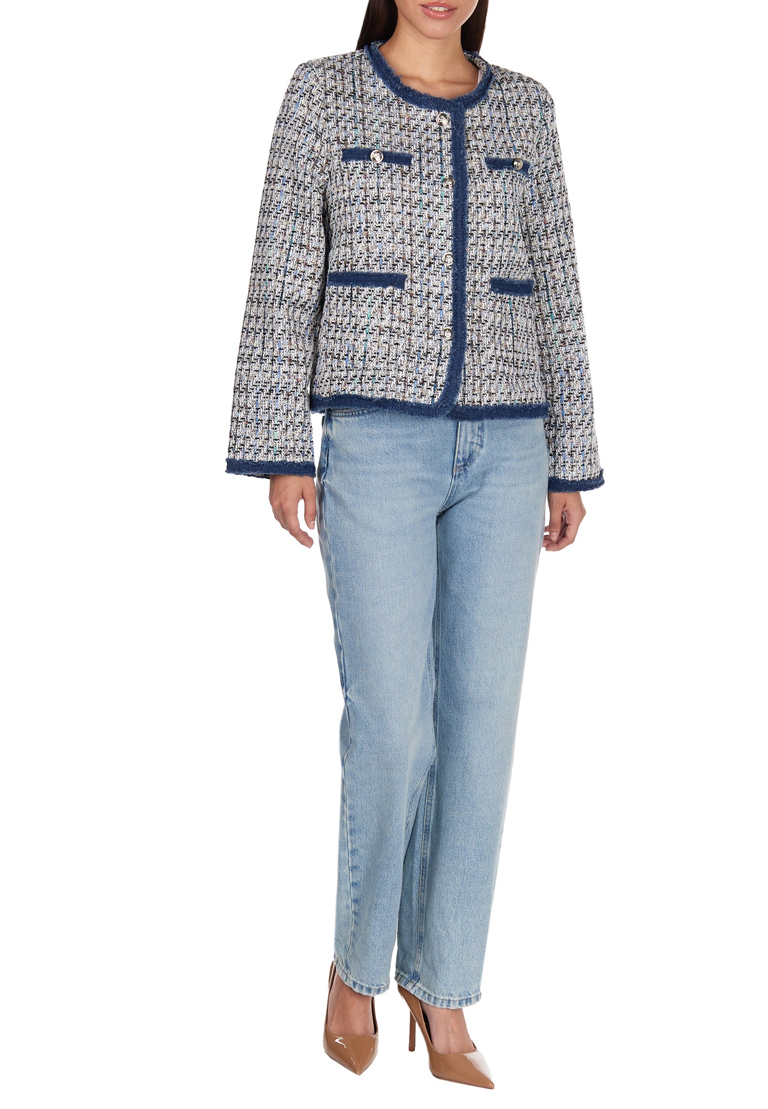 Gray Sfilato jacket - view 4