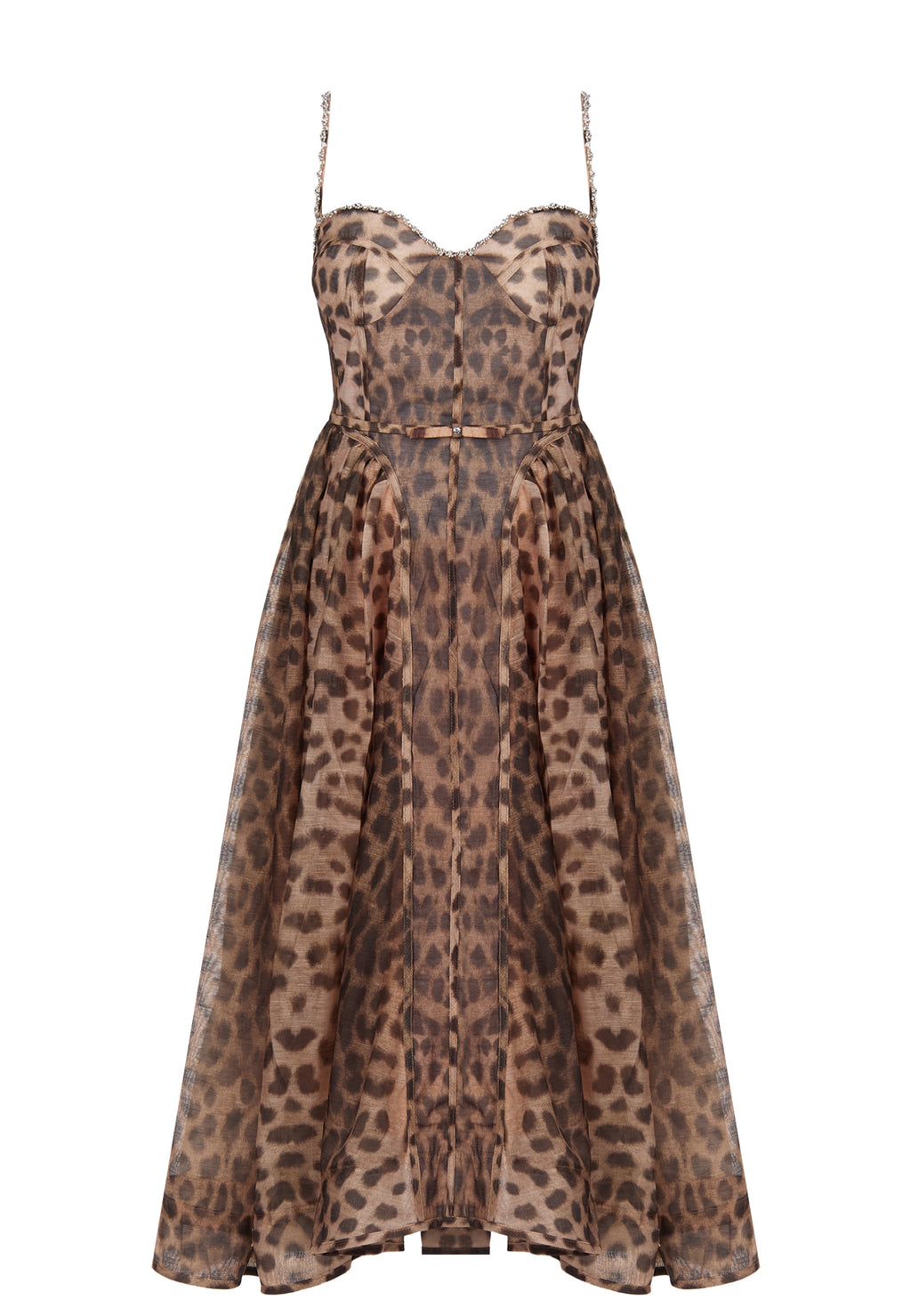 Brown Sfilato dress - view 1