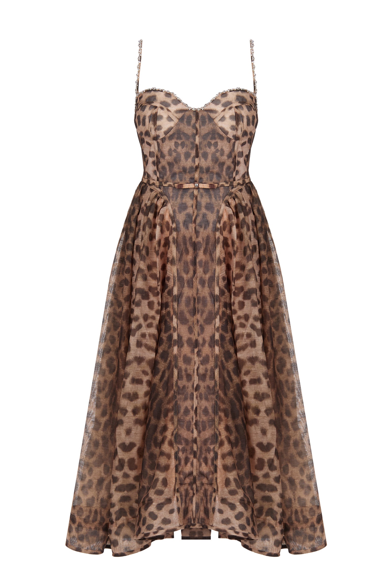 Brown Sfilato dress - view 1