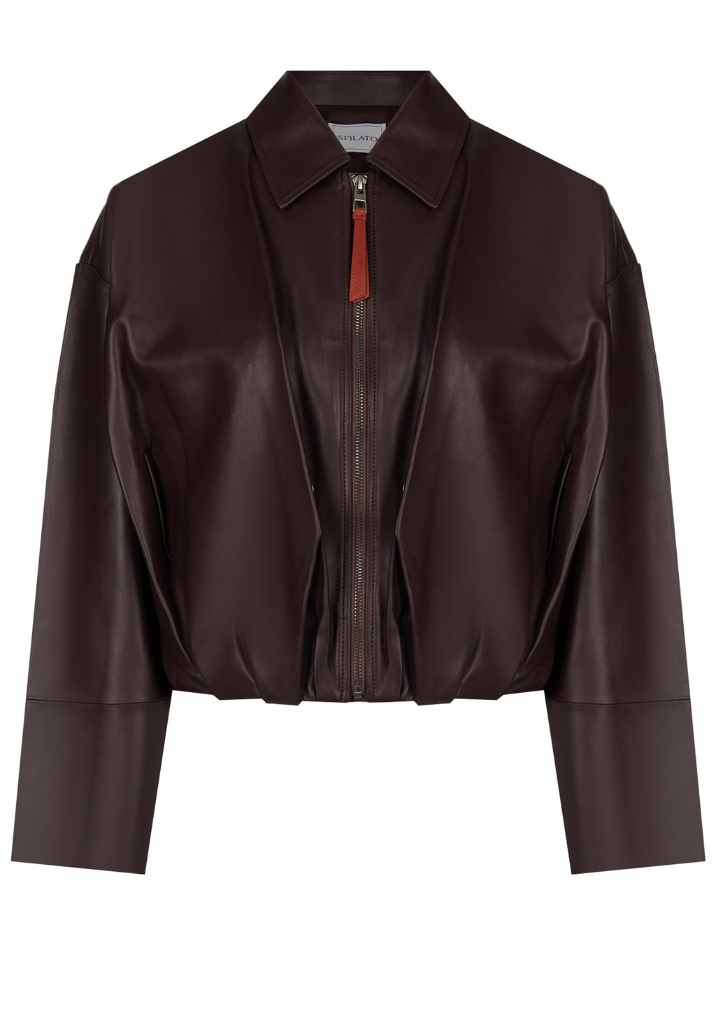 Burgundy Sfilato jacket - view 1