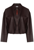 Burgundy Sfilato jacket - view 1