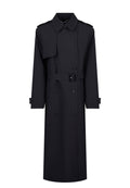 Black Sfilato trench coat - view 1