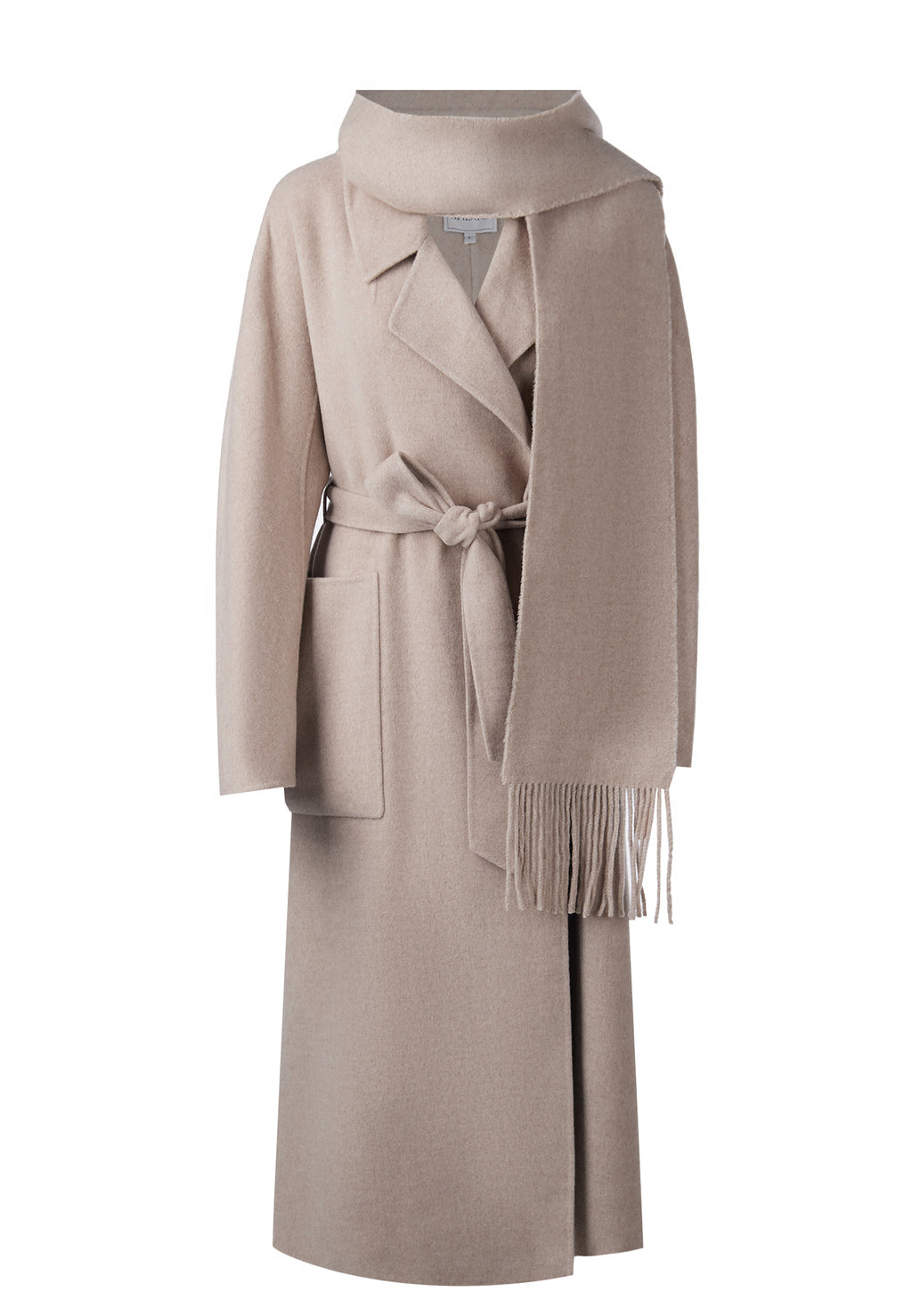 Brown and Beige Sfilato coat - view 1