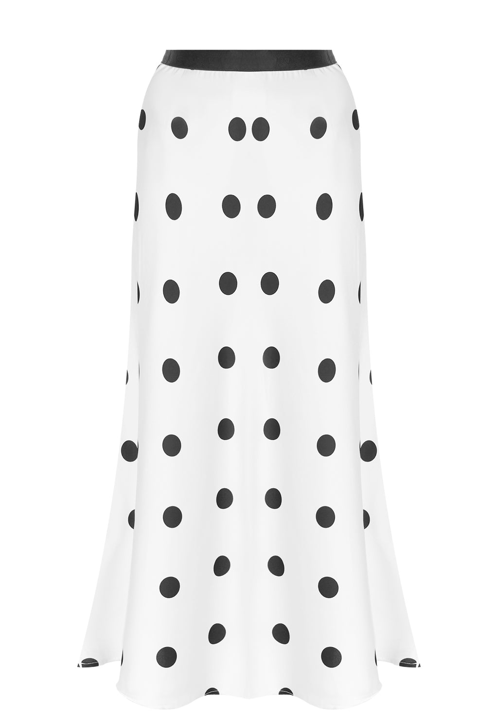 Gray and White Sfilato skirt - view 1