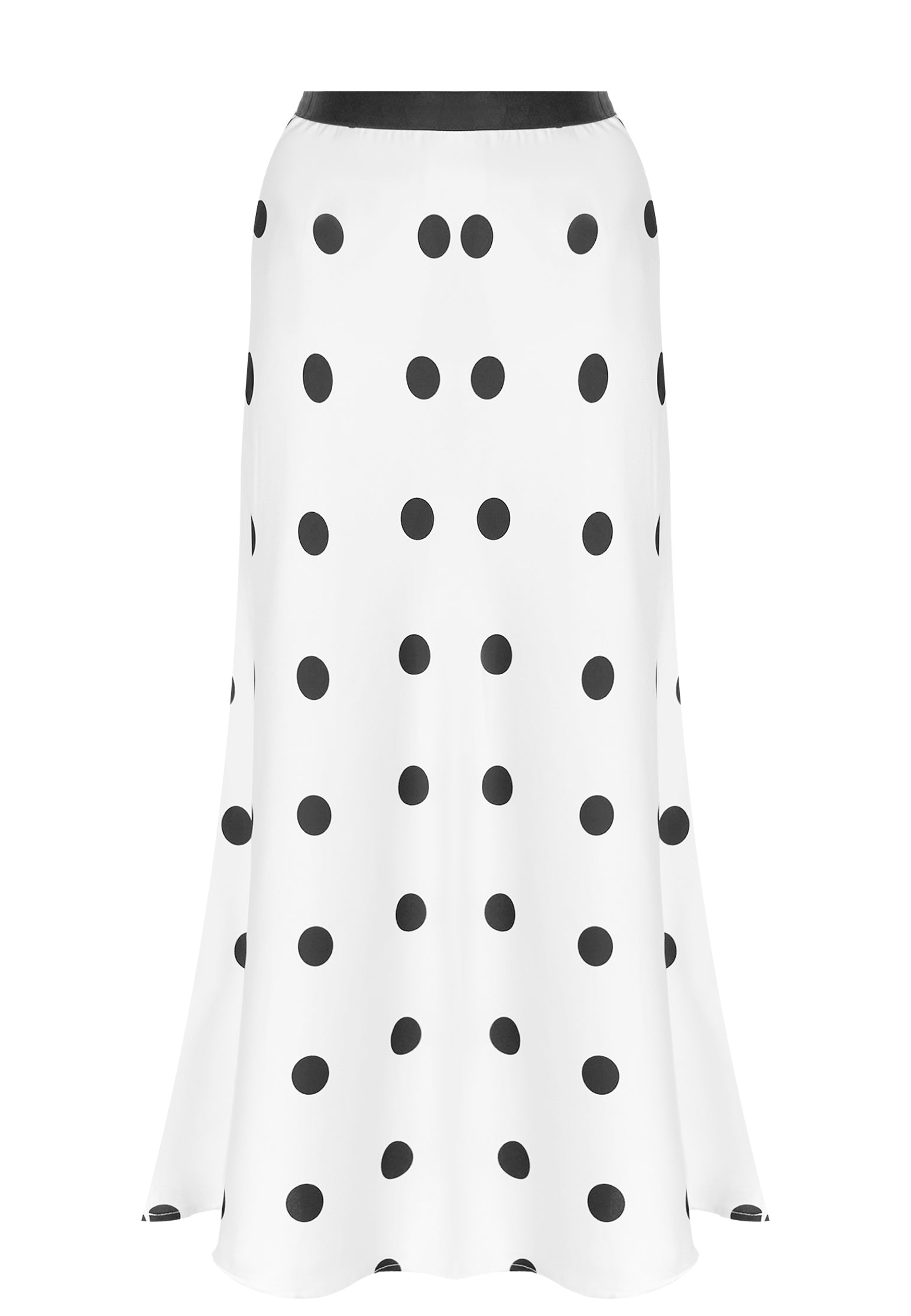 Gray and White Sfilato skirt - view 1