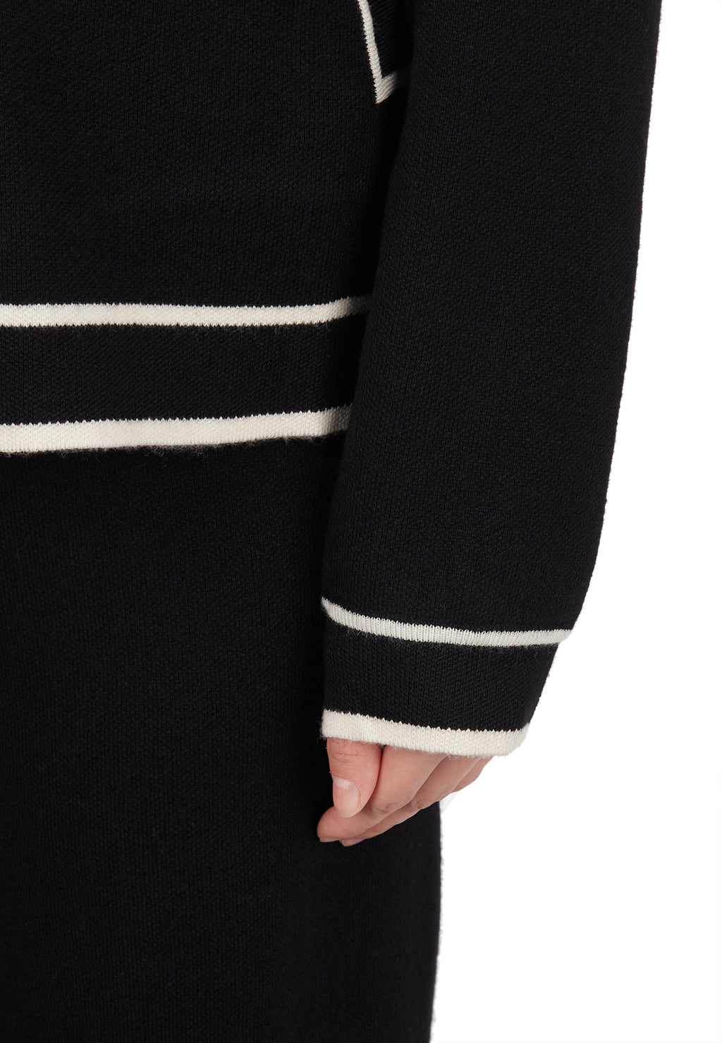 Black Sfilato cardigan - view 6