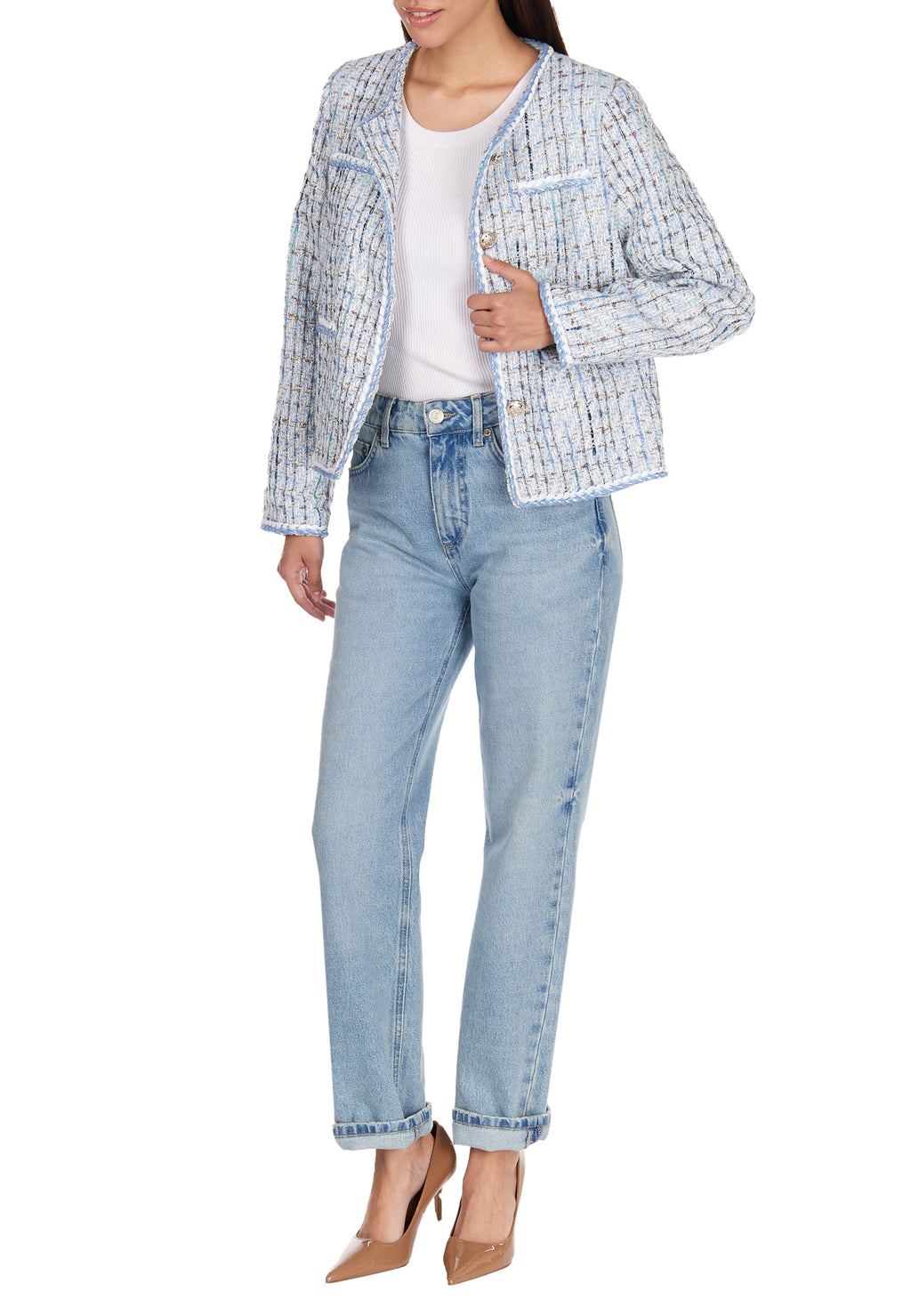 Gray Sfilato jacket - view 4