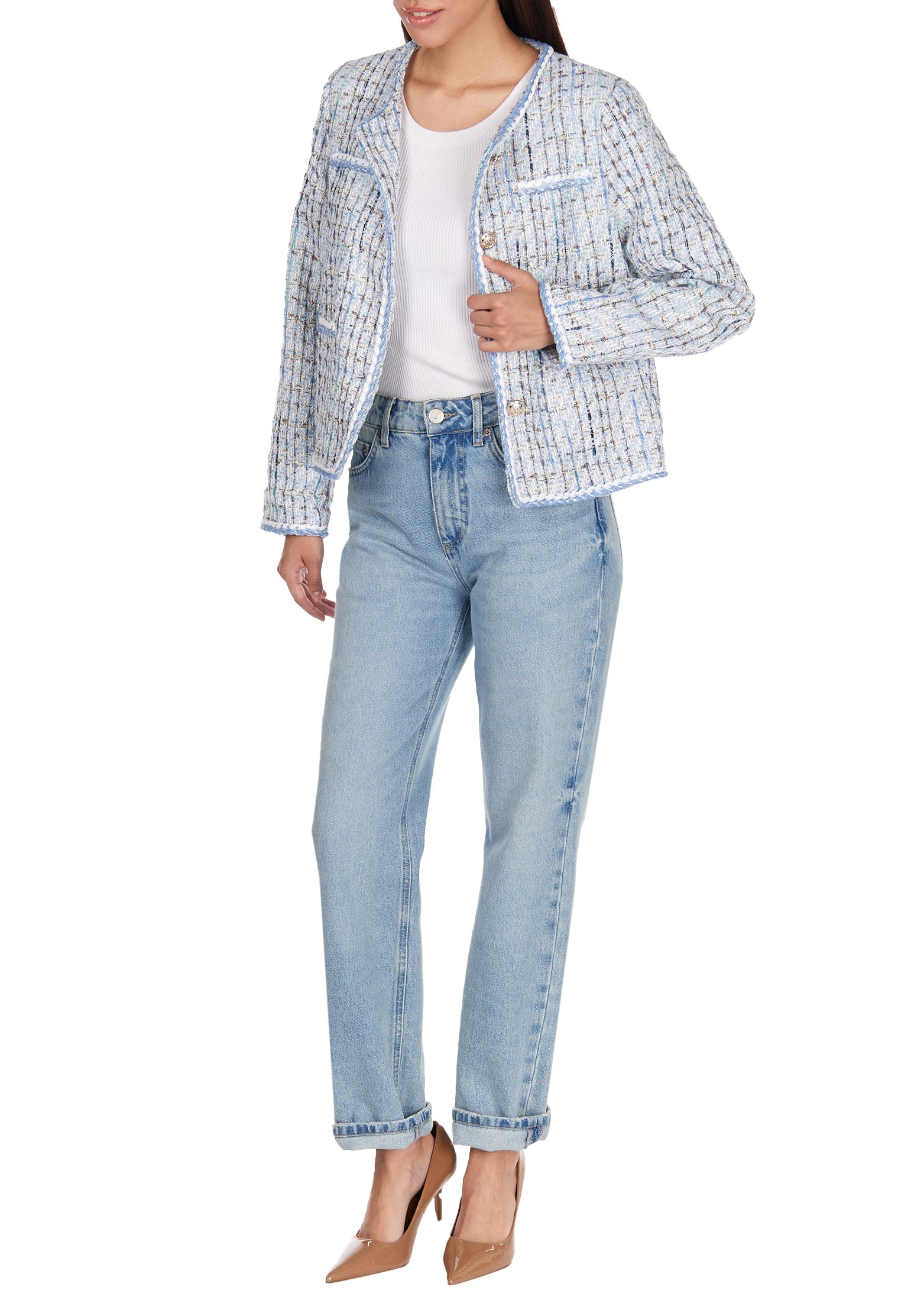 Gray Sfilato jacket - view 4