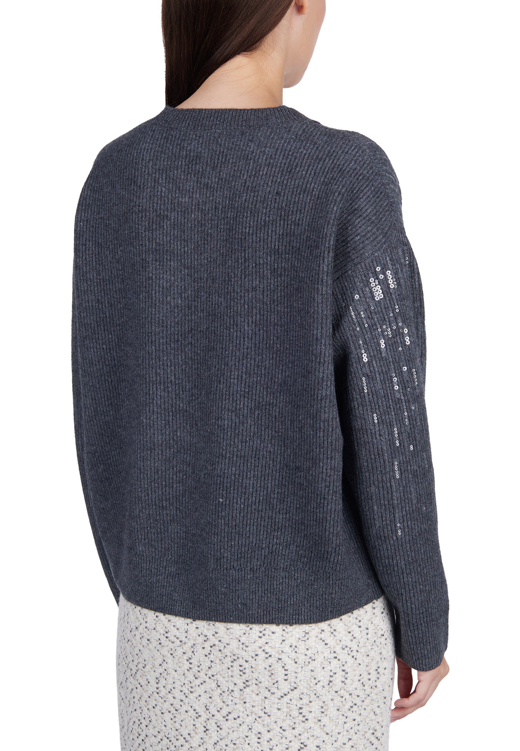 Navy Sfilato jumper - view 3
