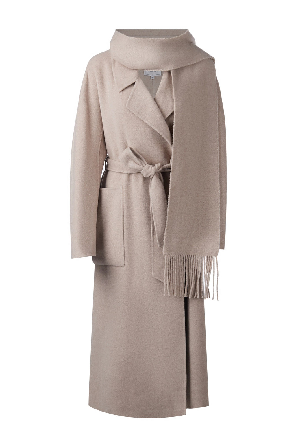 Brown and Beige Sfilato coat - view 1