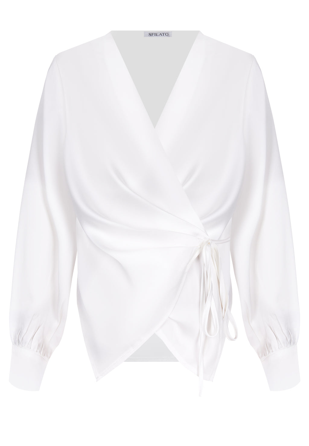 White Sfilato blouse - view 1