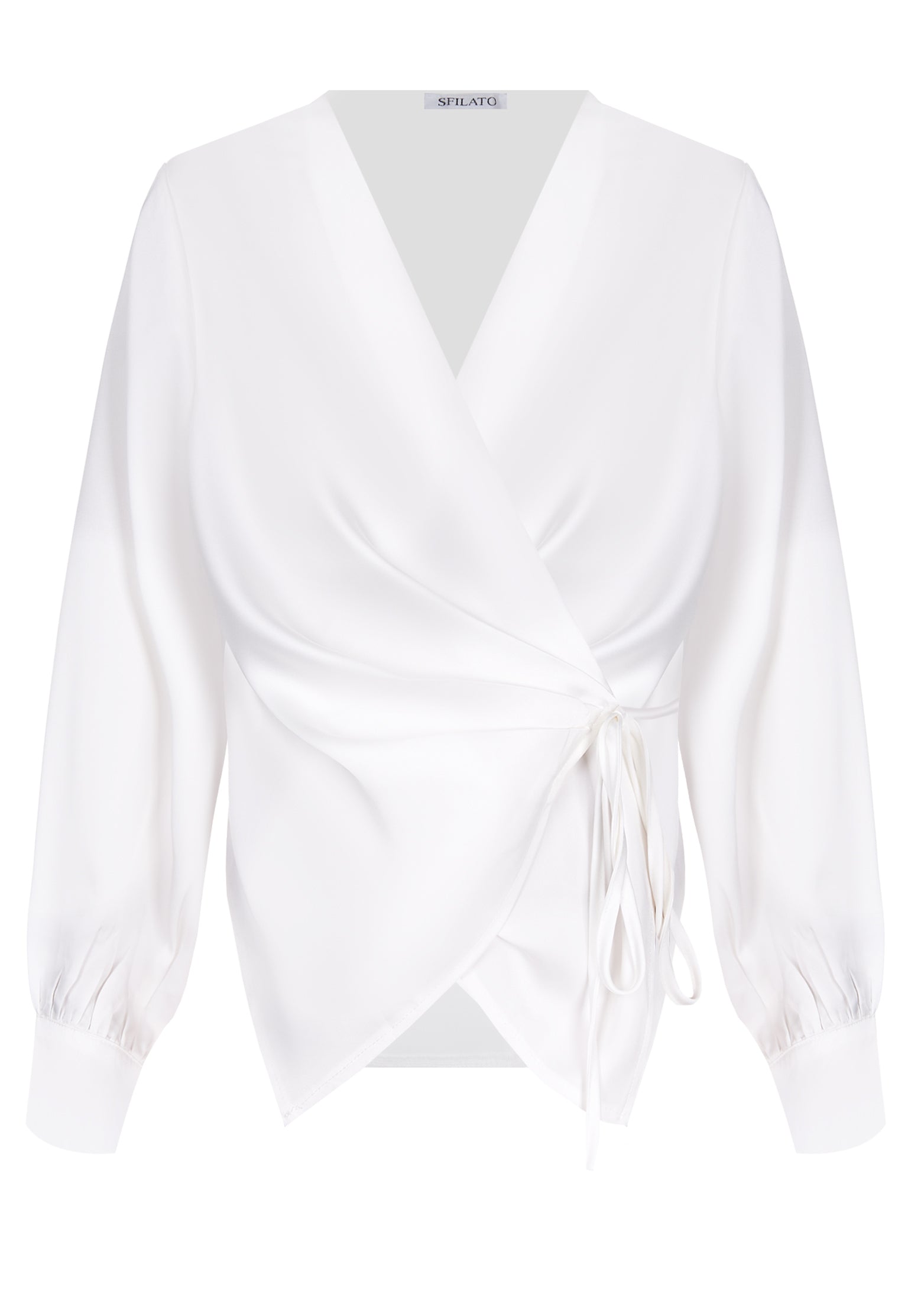 White Sfilato blouse - view 1