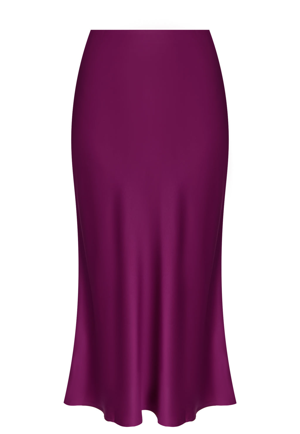Burgundy Sfilato skirt - view 1