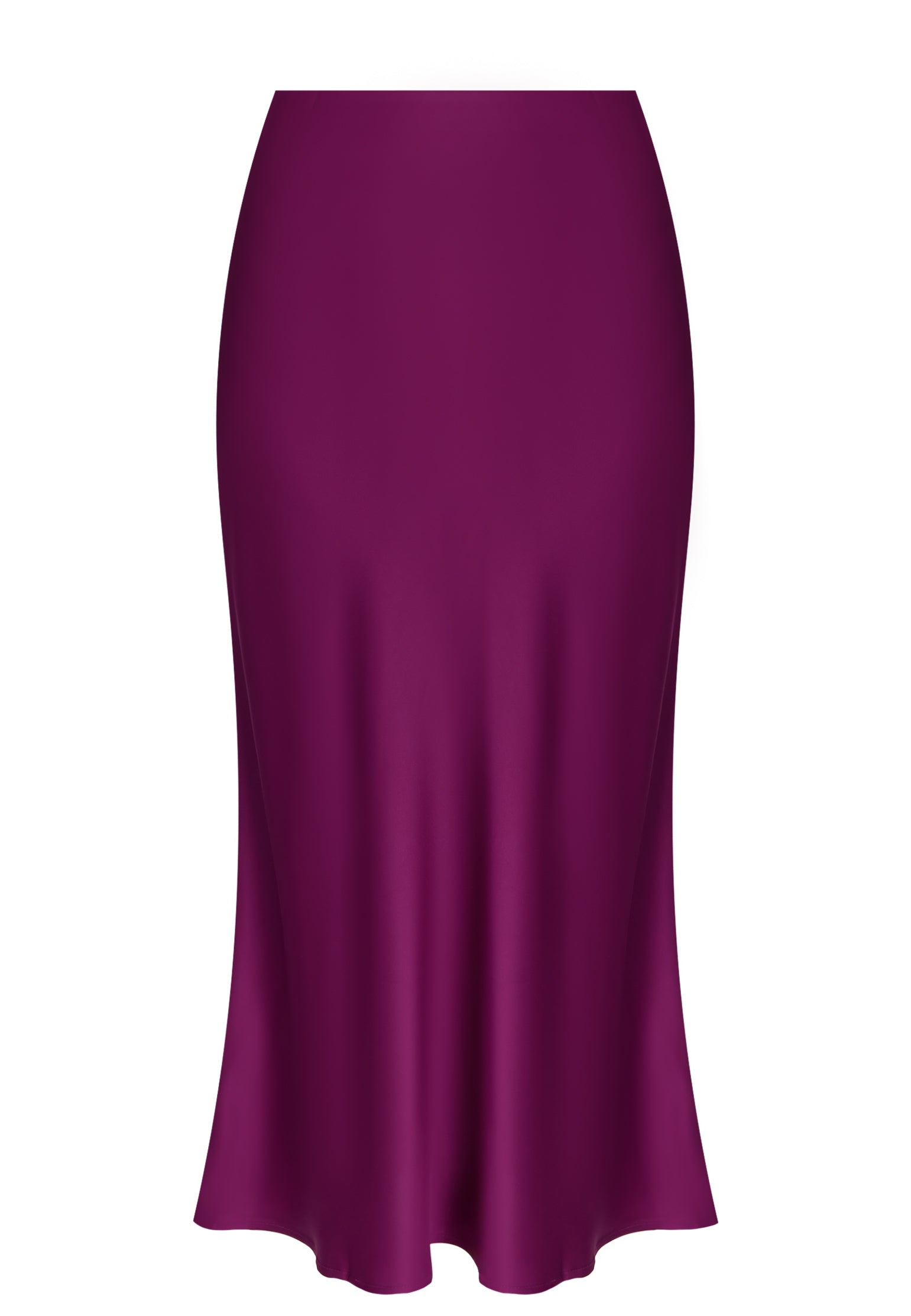 Burgundy Sfilato skirt - view 1