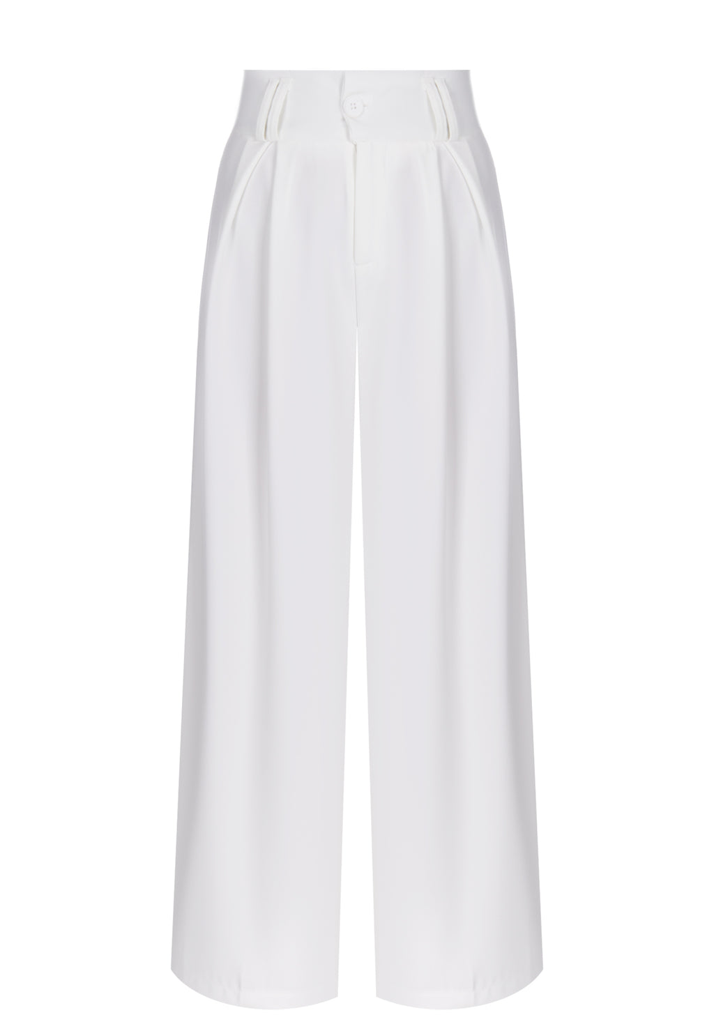 White and Gray Sfilato trousers - view 1