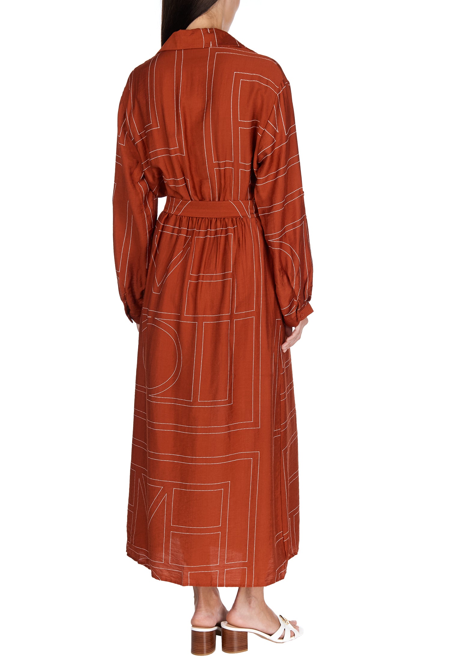 Brown Sfilato dress - view 5