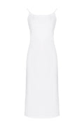 White Slip Midi Dress - view 1