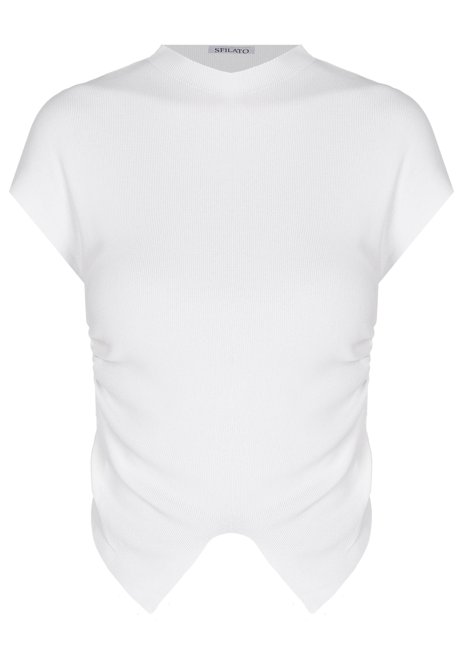 Black and White Sfilato short sleeve top - view 1