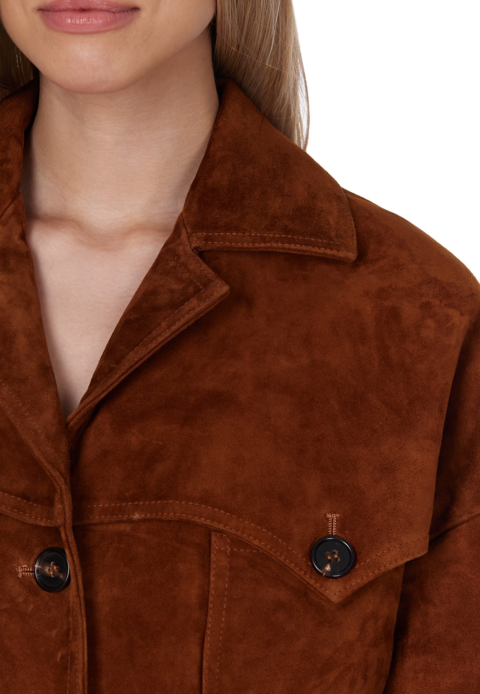 Brown Sfilato jacket - view 7