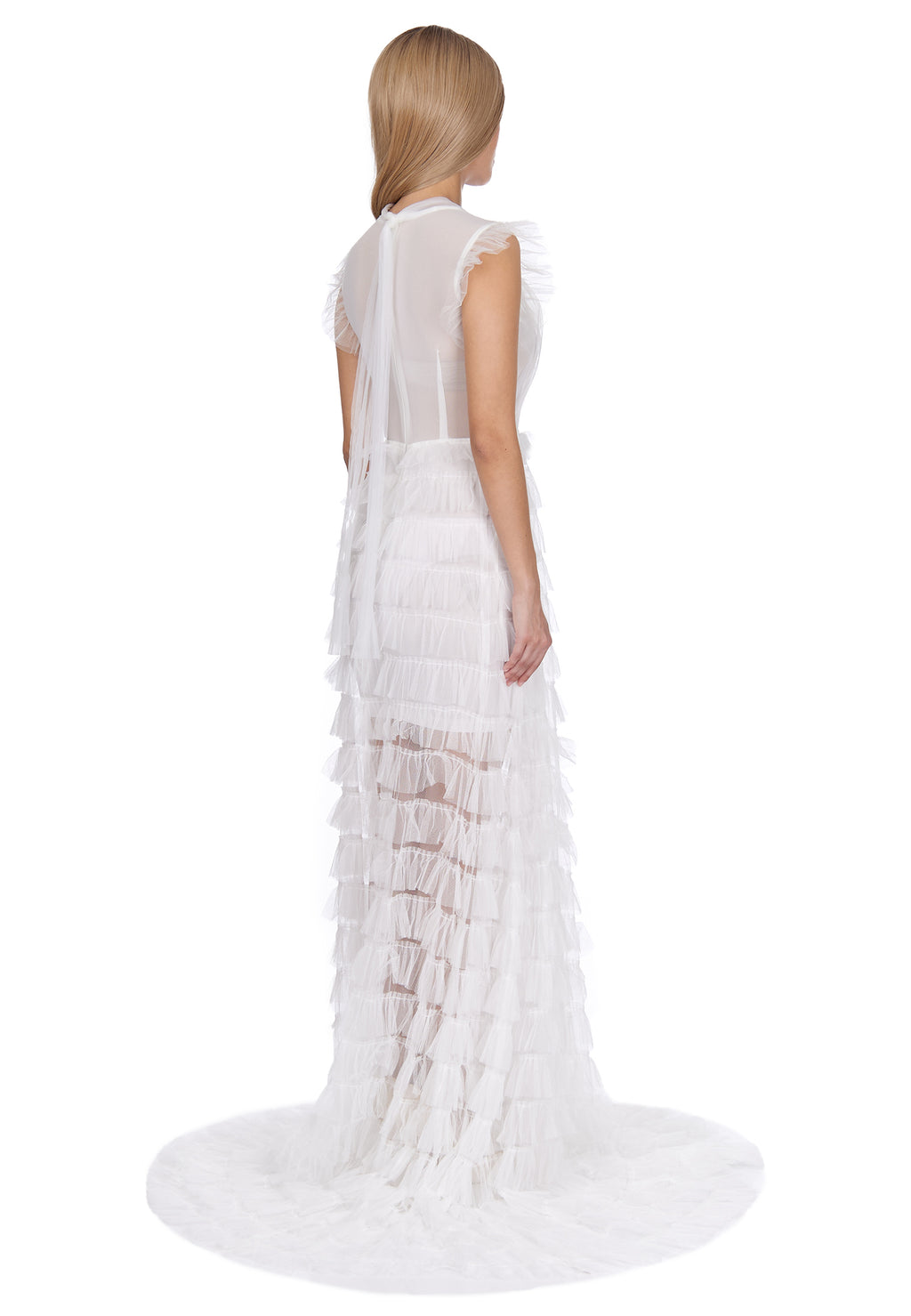 Gray Sfilato dress - view 5