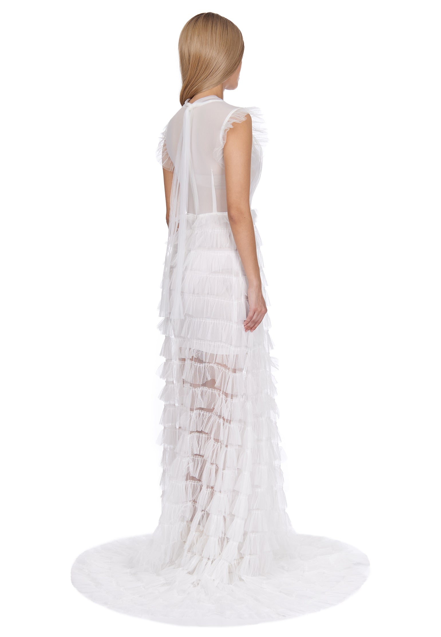 Gray Sfilato dress - view 5