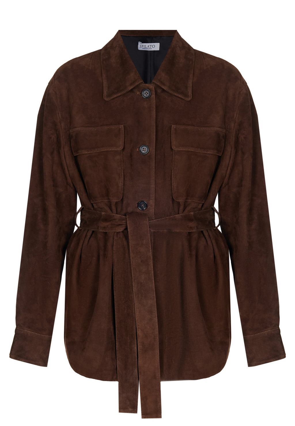 Brown Sfilato shirt - view 1