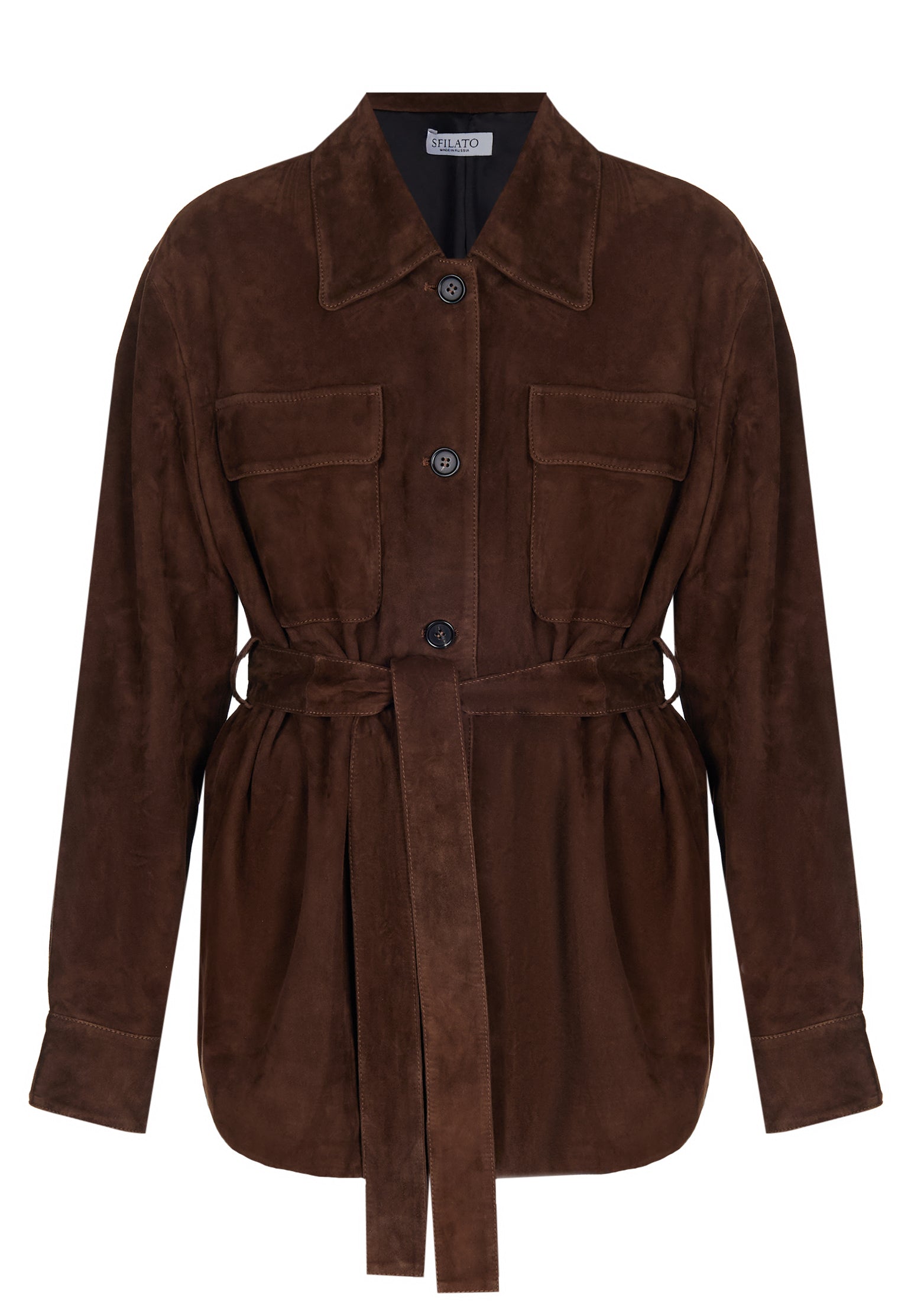 Brown Sfilato shirt - view 1