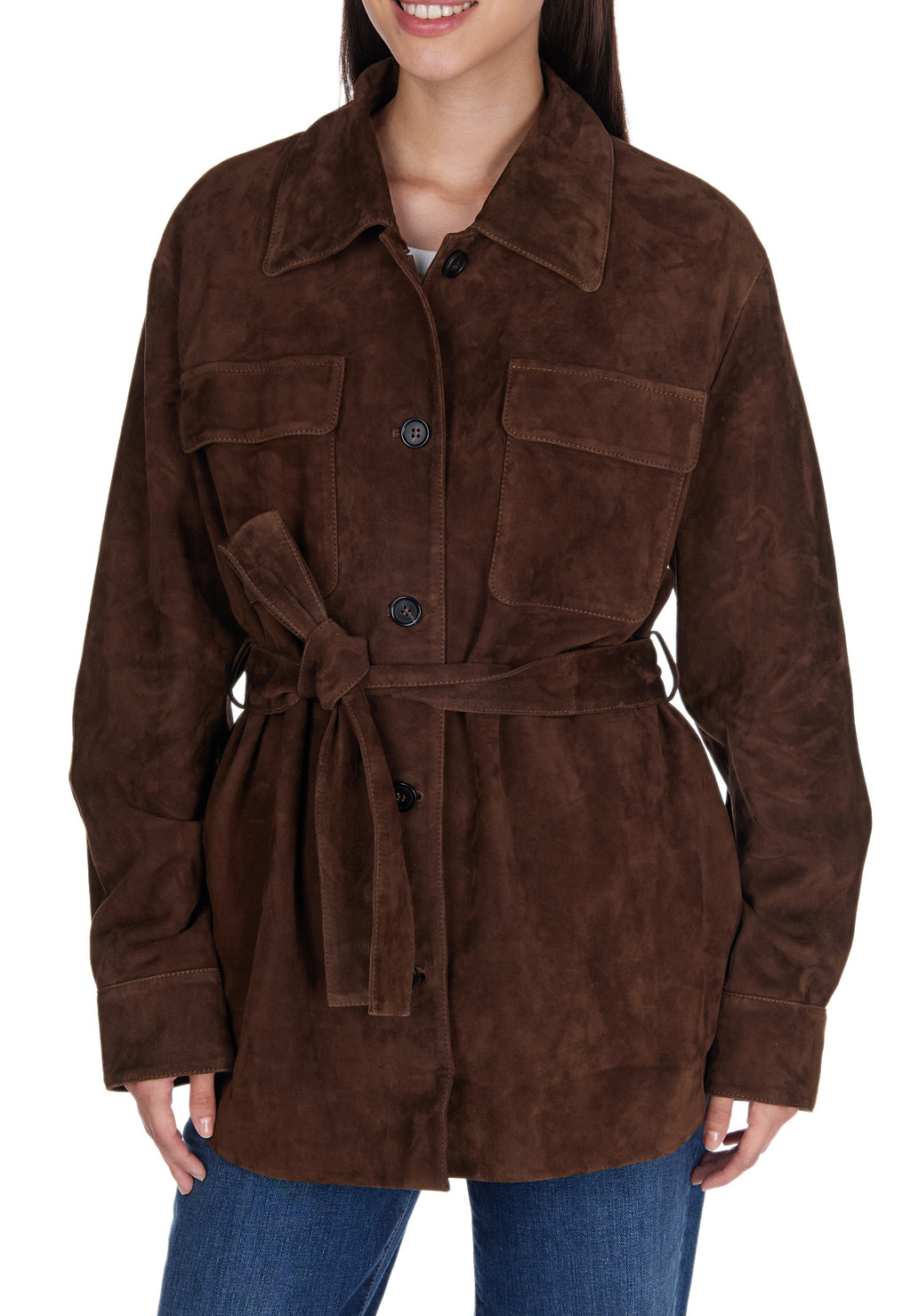 Brown Sfilato shirt - view 4