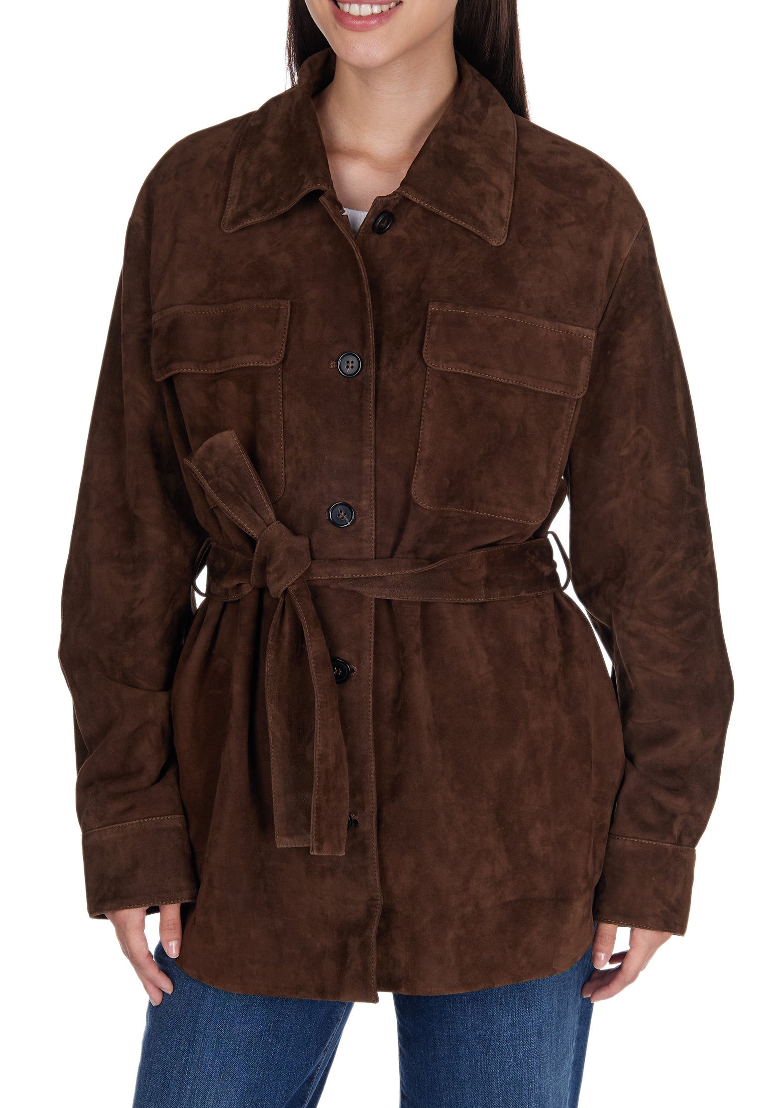 Brown Sfilato shirt - view 4