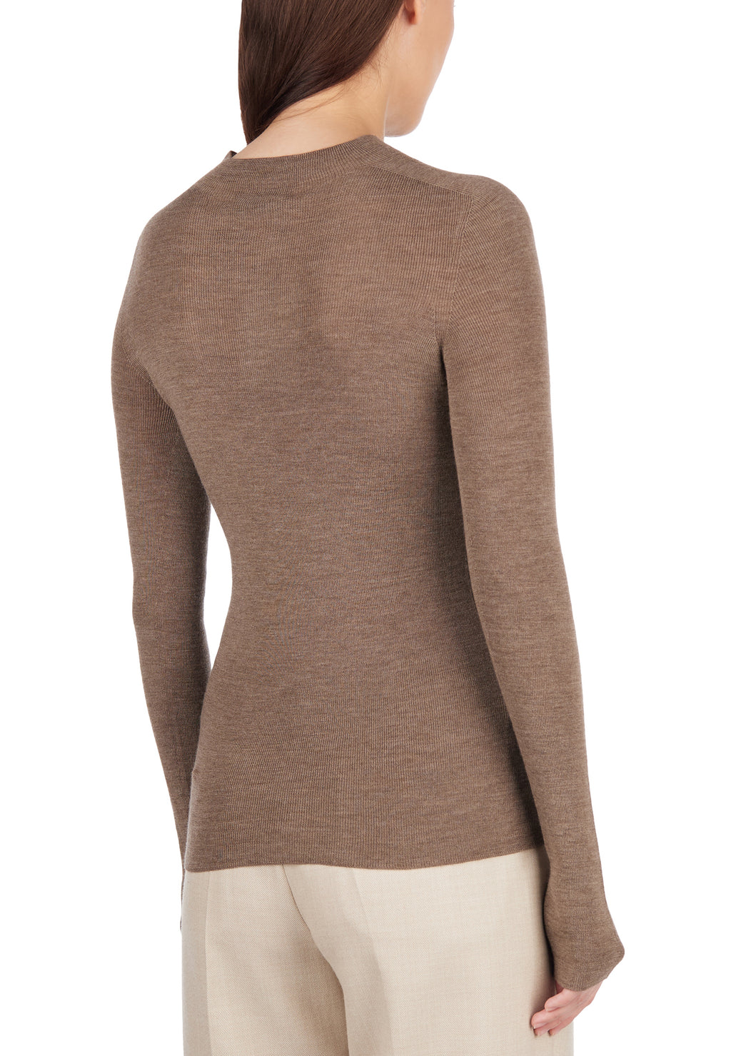 Brown Sfilato jumper - view 2
