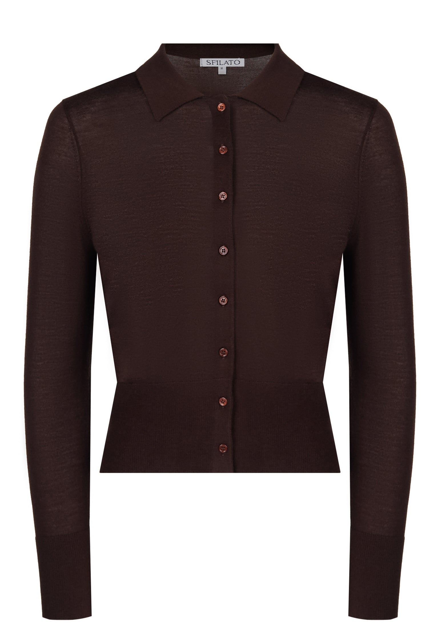 Black Sfilato cardigan