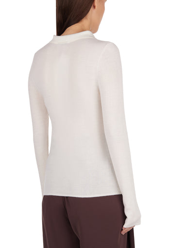 Gray Sfilato jumper - view 3