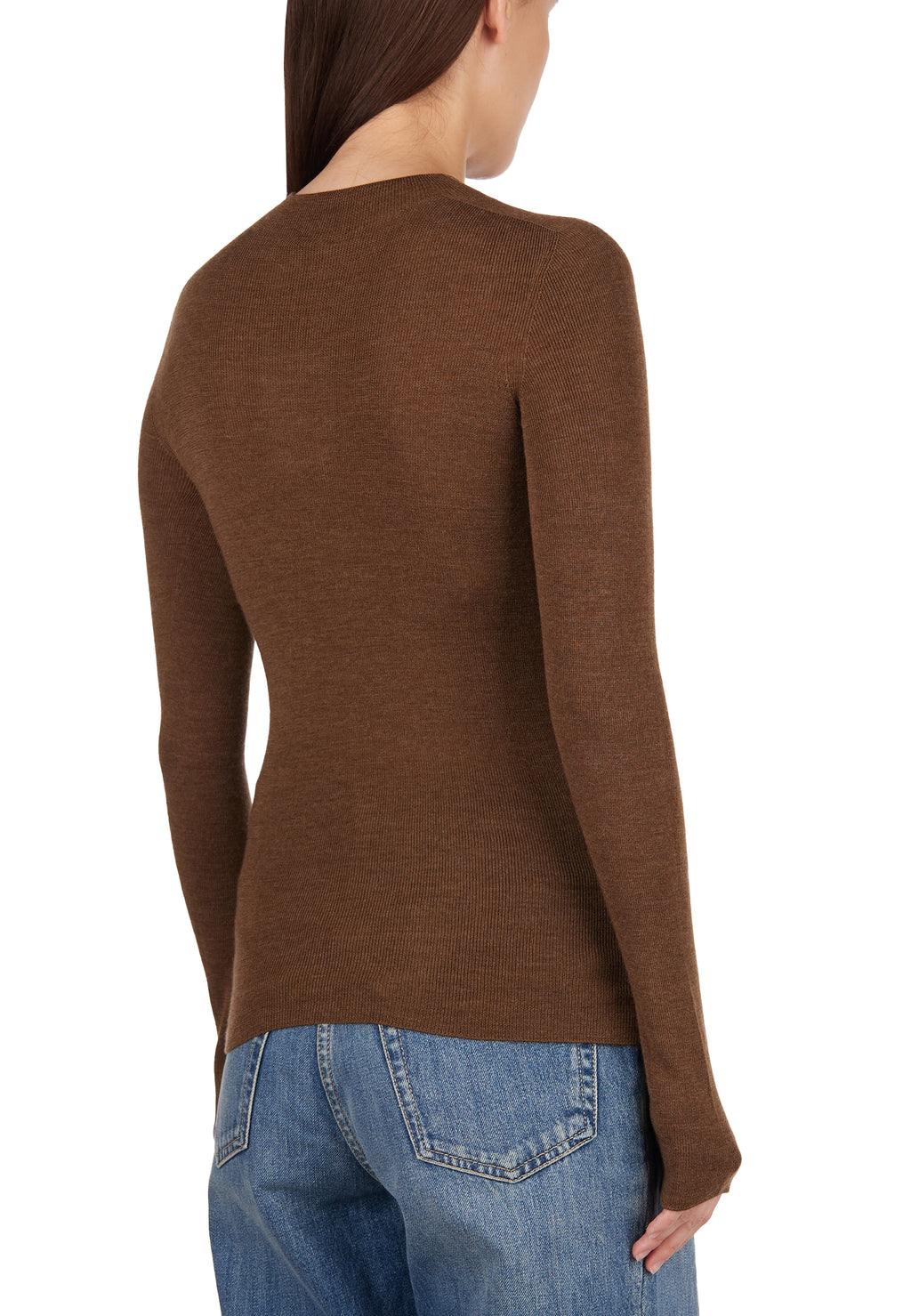 Brown Sfilato jumper - view 3