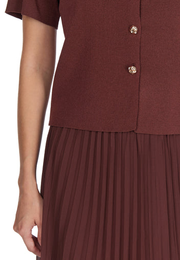 Burgundy Sfilato suit - view 8