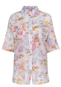 Pastel Floral Shirt and Shorts Set - view 1
