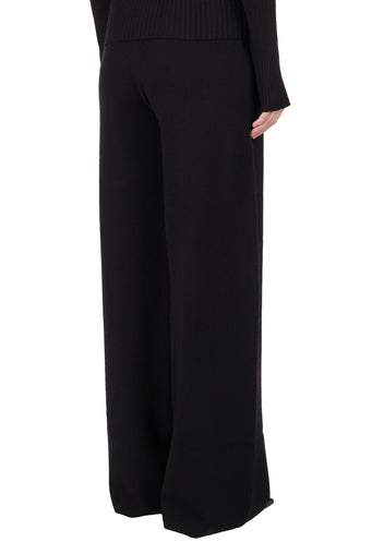 Black Stripe Zip Cardigan Trouser Set - view 3