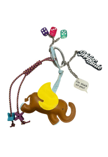 Sfilato Keychain H083010 — Brown