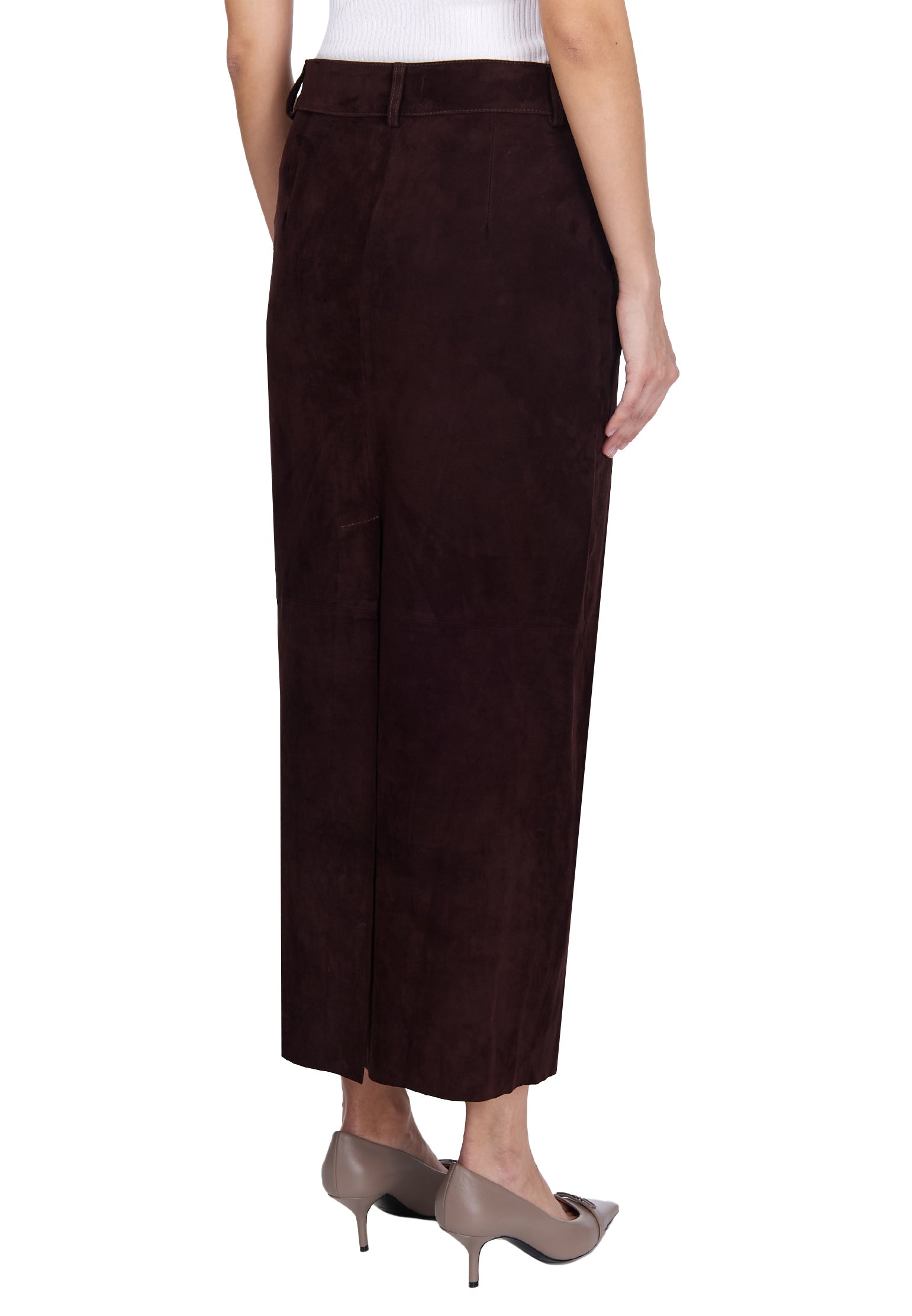 Uta Skirt — Burgundy