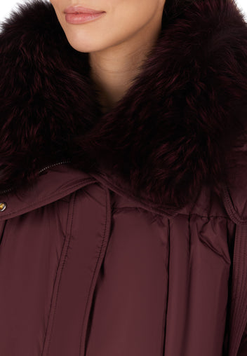 Sfilato Down Jacket 6820 — Burgundy