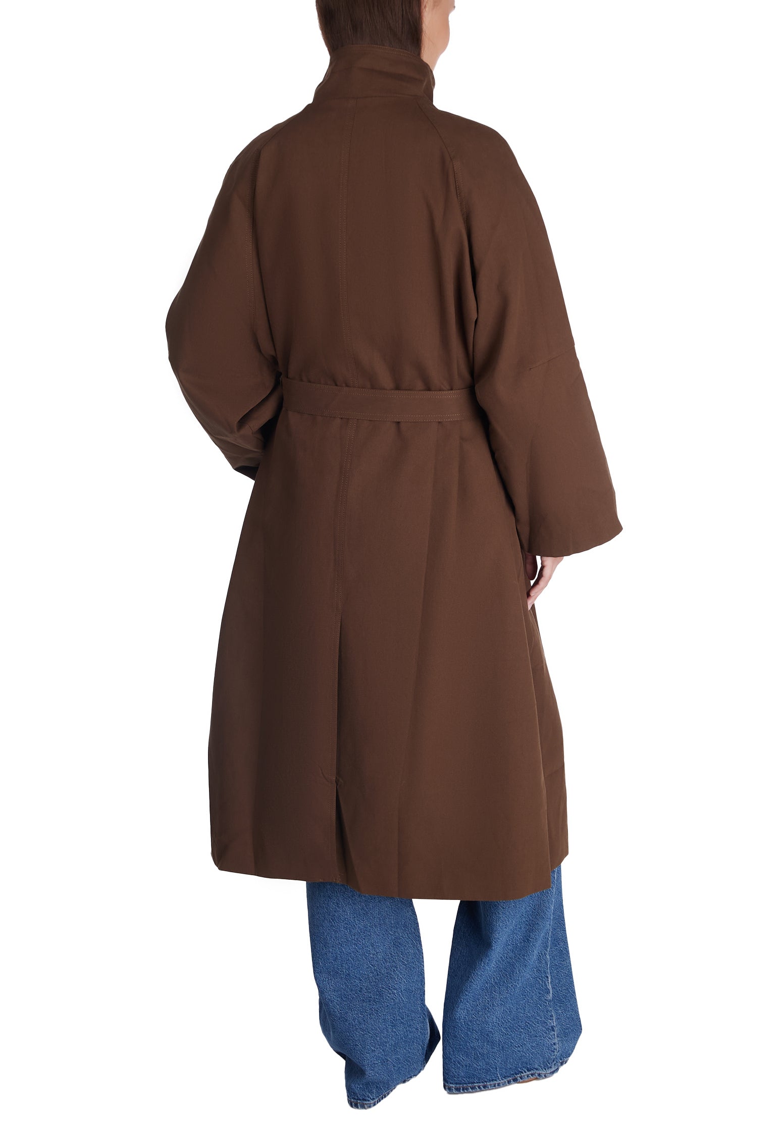 Chioggia Trench Coat — Brown