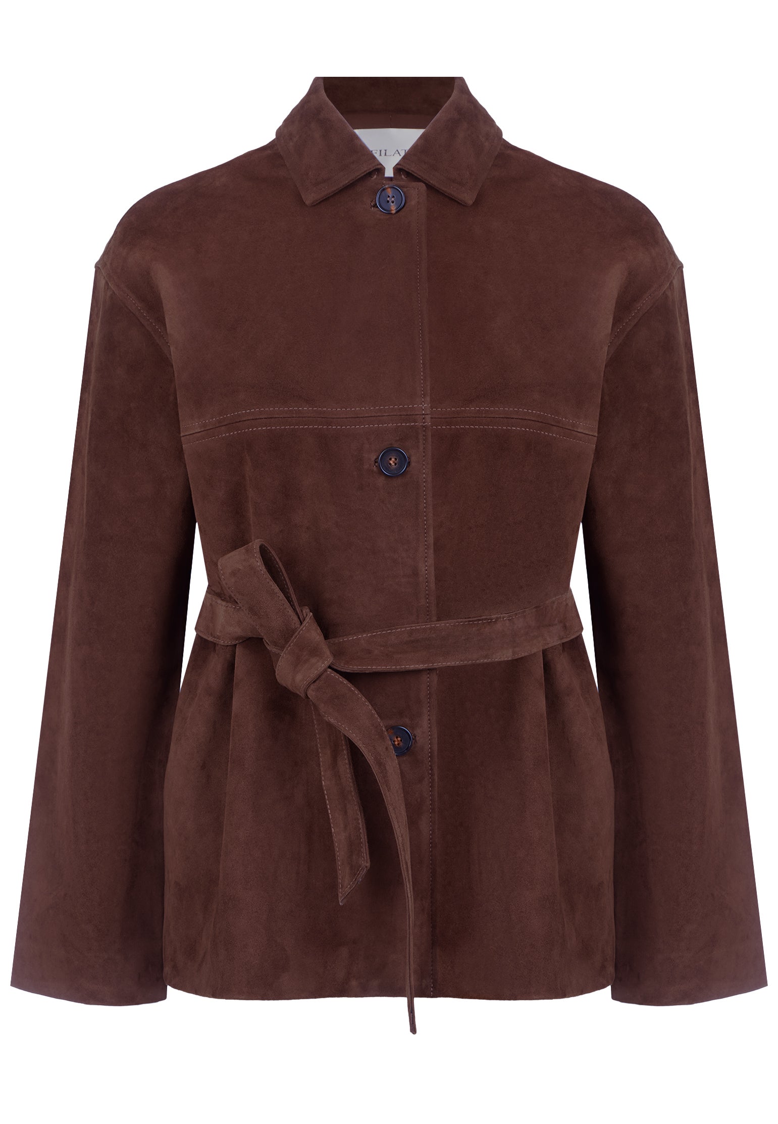 Biella Blazer — Brown